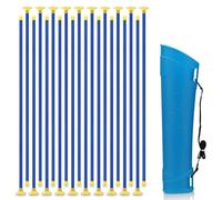 Huiguli Remplacement Ventouse Flèches, 20 Flèches Plastique Ventouse Jouet avec Carquois, Accessoires de Tir à Larc, 42 cm, Enfants Tir À l'arc Ensemble Flèches pour Garçons et Filles