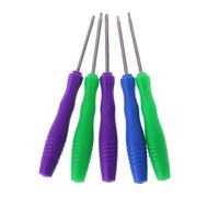 Huihuay 5 en 1 Tournevis Torx Magnétique Kit Outils à Main Réparation Ouverture Kit T2 T3 T4 T5 T6