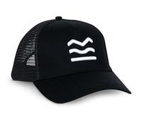 HUIIKE Casquette Homme Trucker et Femme, Noir Casquette Trucker Homme Ete avec Respirante Mesh | Cap Noir Unisex de Taille Unique Reglable | Style Sport Baseball Cap | Casket Camionneur Ado Garcon