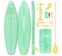 HUIIKE Paddle Gonflable Adulte 10'6, 11'6 ou 12,6' Touring avec Accessoires | SUP Jusqu'à 130, 150 ou 170 kg avec Pagaia, Pompe, Aileron, Leash, Sac à Dos. Stand Up Paddle Board Stabilité et Résistance