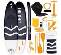 HUIIKE Paddle Gonflable Adulte avec Accessoires Inclus, Pagaie, Ailerons, Leash, Pompe. Stand Up Paddle Grande Stabilité et Résistance. Convertible en Kayak 305-365 cm, Supporte 130-170 kg