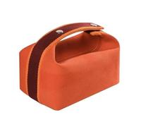HUIJIQX Ins Wind Sac de rangement portable haut de gamme en toile pour femme Grande capacité, Emma Orange, Taille unique