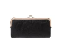 HUIJIQX Portefeuille long multifonction de couleur unie, porte-monnaie vintage, porte-cartes pour femme, portefeuille à fermeture éclair, Qb332-noir, 2 pièces