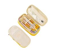 HUIJIQX Trousse à crayons créative de grande capacité, double couche, trousse d'école, papeterie pour filles, Couleur n°7, Taille unique