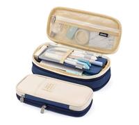 HUIJIQX Trousse à crayons de grande capacité pour filles, bureau, étudiants, papeterie, fournitures scolaires, violet, Taille unique
