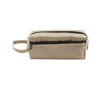 HUIJIQX Trousse de rangement pour stylos - 2 couches - Grande capacité - Fournitures d'étude cosmétiques - Boîtes simples pour étudiants, Beige B., Taille unique