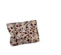 HUIJIQX Velours Côtelé Trousse de Maquillage Organisateur Pochette Rétro Fleur Imprimé Cosmétique Sac Lavage Femmes Voyage Maquillage Pouch Beauté Toilettes Stockage Cas, C, One size