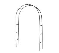 HUIKJI Grande arche de jardin en métal, pergola pour plantes grimpantes, décoration de mariage et arrière-cour