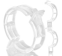 HUIKJI Lot de 400 clips de support pour plantes - Pour tomates, vignes, légumes, concombres, fleurs, courges, vigne - 2,5 cm