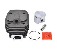 HUILA KIT CYLINDRE PISTON HUS. 61 48MM CHROME for TRONÇONNEUSE 61,5CC BAGUE DE CYLINDRE CIRCLIPS ASSEMBLAGE KOBLEN