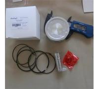 HUILA Kit piston MZ175 66 mm for cylindre YP30G EF2600 EF2700 166F, générateur 4 temps 2 kW, assemblage de segments, clips, goupille, reconstruction(Complete Piston Kit)