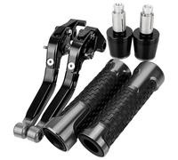 HUILA Leviers de frein et d'embrayage en aluminium for moto, poignées de guidon for FZ700, FZ750, FZR750R, FZR1000 Genesis 1985-1998(SKY BLUE)