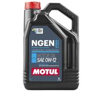 Motul Huile de lubrification pour moteurs hybrides Ngen 0W12 4 Litres