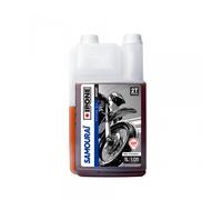 Huile 2T Ipone Samouraï fraise bidon doseur 1L pour moto cross mélange manuel