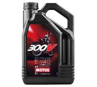 Motul Huile moteur 300V Off-Road 5W-40 Entièrement synthétique 4 L