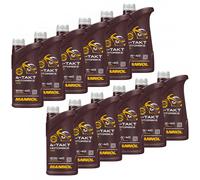 Huile 4-Takt 10W-40 Mannol Sl 12x 1 Litre pour Adly Herchee Artic Cat Can-Am