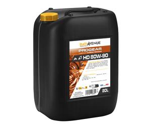 Huile 80W90 boite et pont - PROGEAR HD - bidon de 20L
