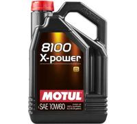 Huile 8100 X-POWER 10W60 5L MOTUL (bidon)