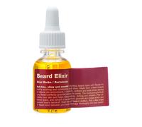 RECIPE FOR MEN Elixir pour barbe - Huiles naturelles pour la douceur, la brillance ; lutte contre les pellicules, apaise la peau, à la citronnelle, fabriqué en Suède, 25 ml