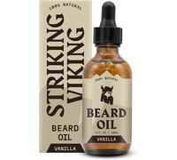 Huile À Barbe Pour Hommes ¿ Formule Biologique Naturelle Avec Huiles D'arbre À Thé, D'argan Et De Jojoba Pour Hommes ¿ Favorise La Croissance, Adoucit Et Hydrate (Vanille)[Z422]