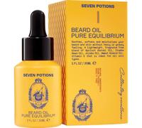 Huile À Barbe Premium Pour Homme ¿ Adoucir La Barbe, Nourrir La Peau, La Barbe Et Arrêter Les Démangeaisons De La Barbe ¿ Naturel, Vegan ¿ Non Parfumé (30ml) (Pure Equilibrium)