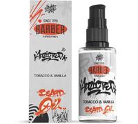 Huile à barbe tabac et vanille Barber Marmara 50 ml | Huile à barbe pour l'entretien quotidien de la barbe, de la barbe de 3 jours à la barbe complète | huile de soin de barbe homme