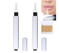 Huile à lèvres de Tulilip Glow, lueur lubique de tulipe, bâton dodu en silicone volumize vos lèvres instantanément, remplissez les lèvr-es GL-Ow Tu-LIP, Huile Li-P transparente les dodons (02)