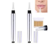 Huile à lèvres de Tulilip Glow, lueur lubique de tulipe, bâton dodu en silicone volumize vos lèvres instantanément, remplissez les lèvr-es GL-Ow Tu-LIP, Huile Li-P transparente les dodons (03)