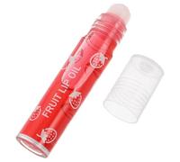 Huile à Lèvres Roll-on Rouge, Hydratante, Application Facile | Set de Gloss Aromatisé, Texture Liquide à Bille, pour Lèvres Sèches et Gercées, Usage Féminin