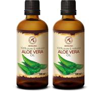 Huile Aloe Vera 200ml - Naturel Et Pur - Huile De Base 2x100ml - Afrique Du Sud - Huile Corporelle - Soins Intensifs Pour Le Vi - Cheveux - Mas - Cosmétiques - Soin Du Corps[X232]