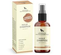 Huile Amande Douce 100 ml Végétale 100% Pure et Naturelle Huile Corps, Visage, Cheveux et Bébé Huile Hydratante, Nourrissante et Adoucissante