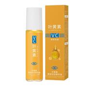 Huile Anti-Âge aux Vitamine C et Lutéine, Sérum Intense Rides, Cernes et Poches, Action Visible Rapide, Roller Raffermissant Yeux et Visage, Soin Hydratant et Lissant (8ml, 1pc)