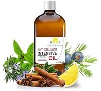 Huile Anti-Cellulite Pro 250ml | Max Efficacité | Huiles Essentielles | Élimination Toxines | Prévention Vergetures | 100% Naturelle, 250 ml Pénètre 6 fois plus qu'une crème