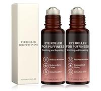 Huile Anti-Rides Express - Effet Lifting Instantané, Poches et Gonflements, Sérum Huile Roll-On Contour des Yeux, Essence Roller Anti-Cernes,Cernes Sous les Yeux,Hydratant Anti-Âge Raffermissant (2PC)