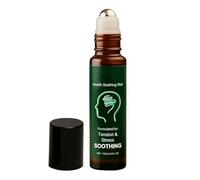 Huile apaisante Roll-On pour la tête - Bâton de refroidissement naturel de 10 ml pour la santé personnelle - Huile pour soulager les maux de tête et apaiser - Pour les adultes, amis, lui, père, mère