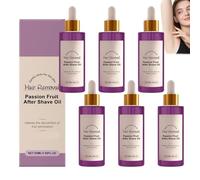 Huile après-rasage, Huile après-rasage pour femmes, pour une peau douce, Sérum corporel hydratant et apaisant, Doux et non irritant, Atténue les sensations d'inconfort après le rasage (6 PCS)