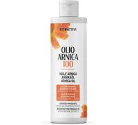 Huile Arnica Très Forte Pour Massages Relaxants Et Décontracturants, Huile Idéale Pour Les Tensions Musculaires Et Les Sportifs Avec Camphre Réchauffant, Lavande Et Eucalyptus, 250 Ml Fitoattivi