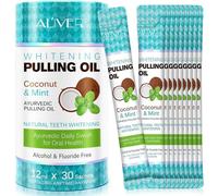 Huile ayurvédique de blanchiment des dents Aliver - 30 x 12 ml