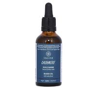 Huile Barbe Homme Cashmere - Lissage, Croissance et Hydratation Naturelle - ARGAN BIO, JOJOBA, Vitamine E - VEGAN, 99.5% Ingrédients Naturels - Douceur et Soin Barbe - 50ml