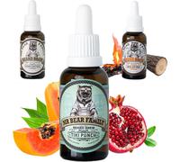 Huile Barbe Hommes - Tiki Punch - Entretient Et Hydrate La Barbe - Huile Nourrissante À L¿Huile De Jojoba & D¿Argan - Soin Barbe Hydratant Hommes 30 Ml