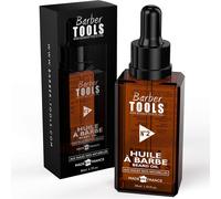 Huile Barbe N°2 Aux Huiles 100% Naturelles - Made In France - Favorise La Pousse De La Barbe - À Base D`Huile De Ricin, 7 Huiles Végétales & 3 Huiles Essentielles & Vitamine E - Soin Bar[Z705]