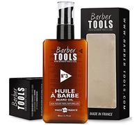 Huile Barbe | N°3 | aux huiles 100% naturelles - MADE IN FRANCE - Favorise la Pousse de la Barbe - À base d’Huile de RICIN, 7 Huiles Végétales & 3 huiles essentielles & Vitamine E (80 ml)