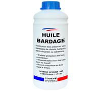 Huile Bardage - Codeve Bois/Chêne clair - 1L - Intérieur/extérieur - Pour La Protection De Votre Bardage En Pin, Sapin, épicéa Ou Douglas.