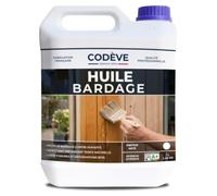 Huile Bardage - Codeve Bois/Chêne moyen - 20L - Intérieur/extérieur - Pour La Protection De Votre Bardage En Pin, Sapin, épicéa Ou Douglas.