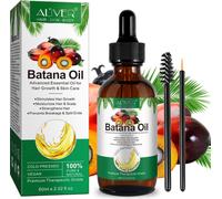 Huile Batana pour la croissance des cheveux Soin capillaire visage peau ongles Bio Vegan, 1x 60ml