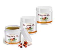 Huile Batana pour la croissance des cheveux Soin capillaire visage peau ongles Vegan, 3x 220g
