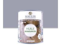 Huile biosourcée - 1 litre - gris perle Mauler