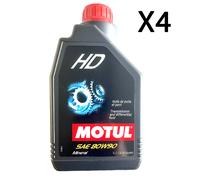 Huile Boîte F de Vitesses Motul HD 80W90 Minérale Transmissions Scooter Moto 4 L