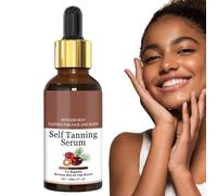 Huile Bronzante | 30ml Autobronzant,Format Voyage Corps Visage Quotidien Hydratant Teint Naturel Plage