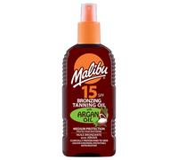 Huile bronzante Malibu à l'huile d'argan SPF15 200 ml